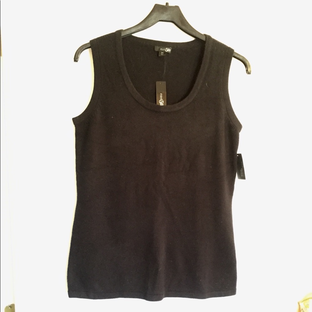 Super soft black sweater tank
